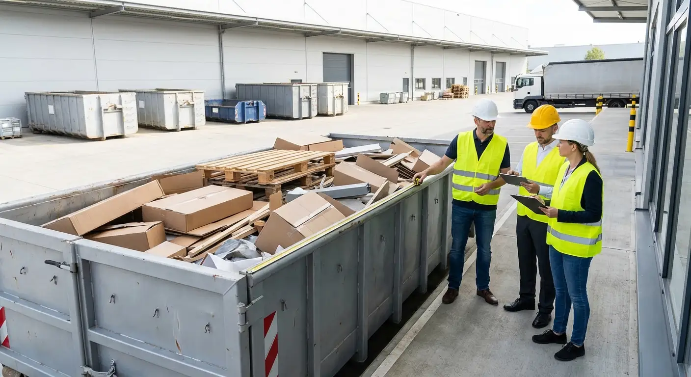 Assessment of commercial waste logistics and site requirements in San Mateo, CA