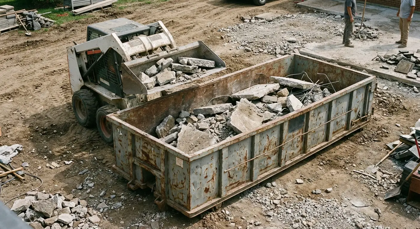 Heavy Concrete Patio Removal in San Mateo, CA