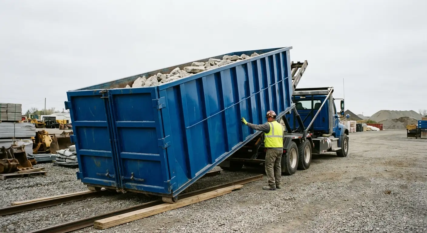 Heavy duty concrete dumpster specifications in San Mateo, CA