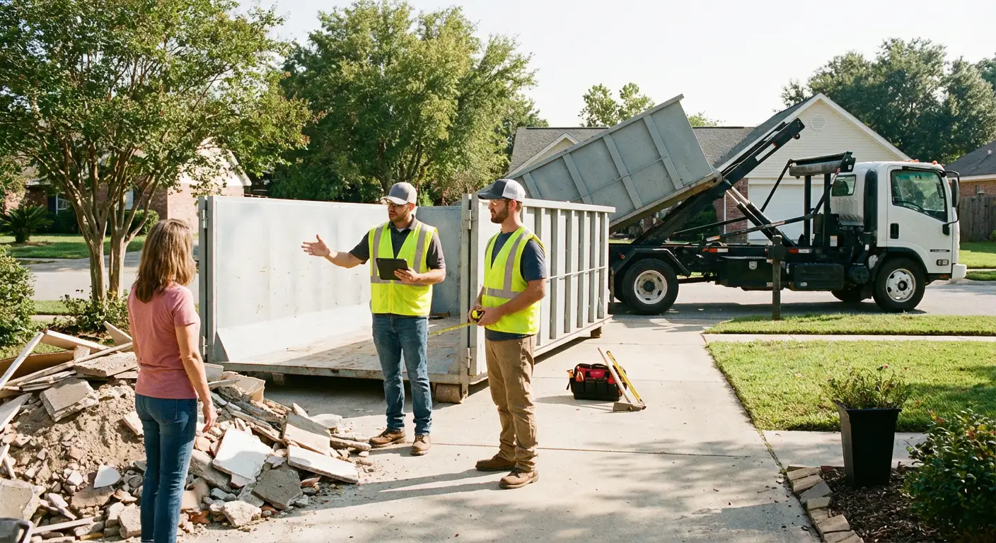 San Mateo County Dumpsters dumpster delivery truck