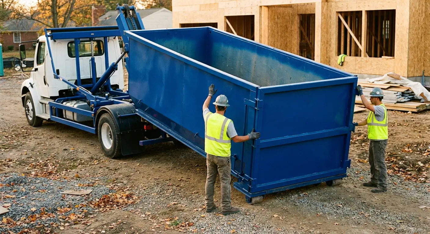Construction dumpster delivery and waste management in San Mateo, CA